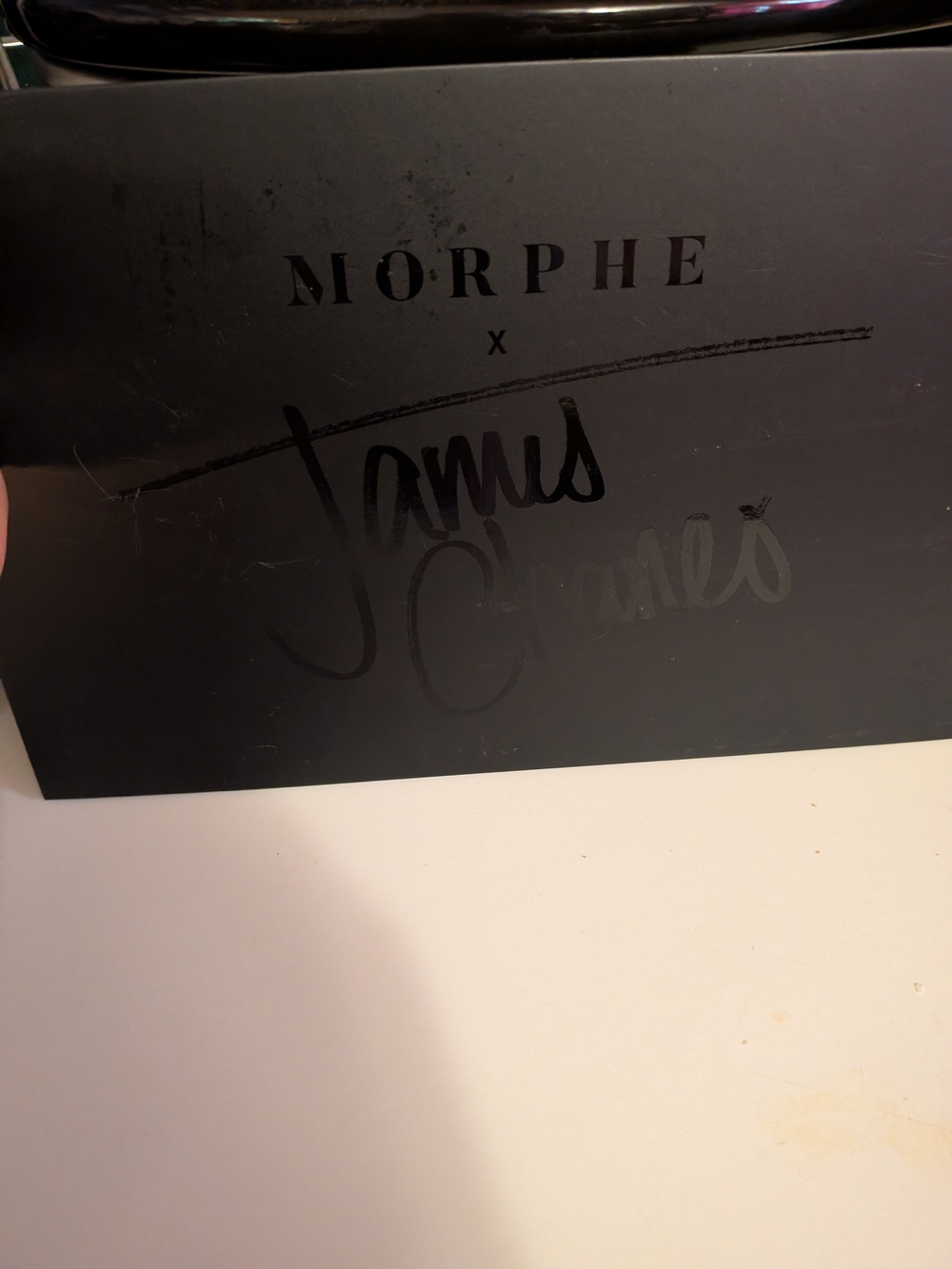 Morphe x James Charles Palette - Black Packaging.